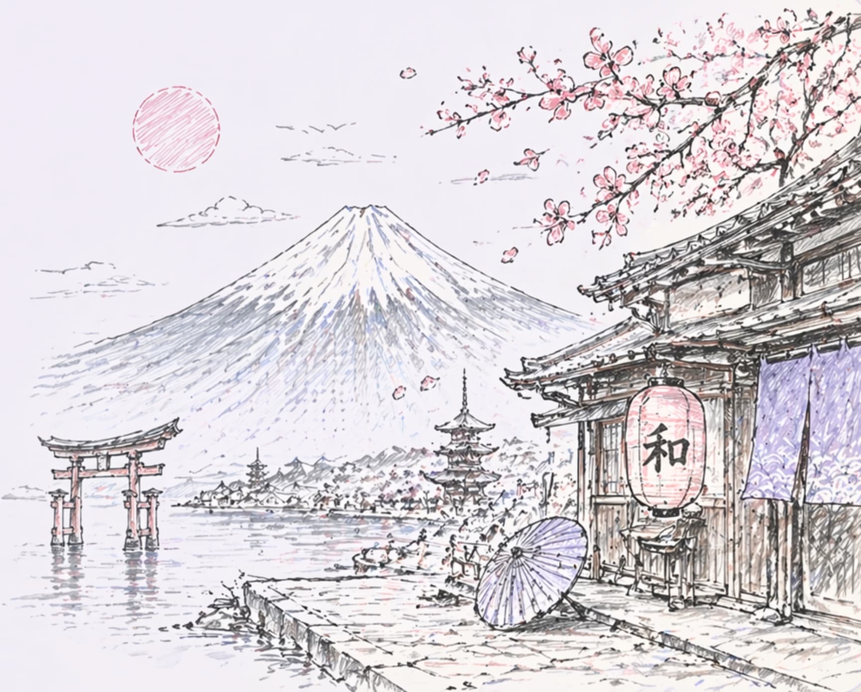 Japanese resources illustration